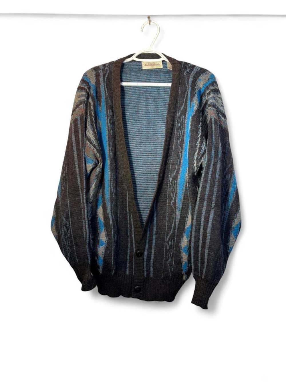 Michael Gerald Vintage 80s Southwestern Cardigan Sweater M